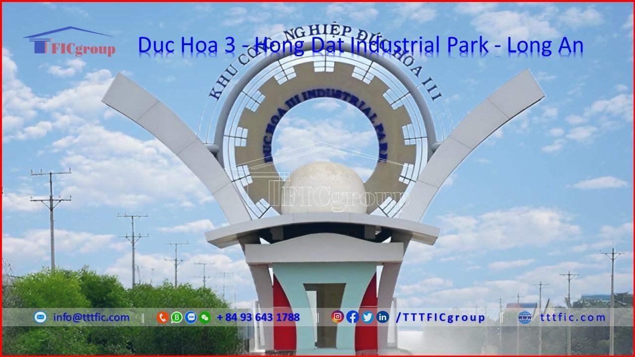 Logo Hong Dat Duc Hoa 3 - Hong Dat Industrial Park - Tay Ninh - TTTFIC GROUP