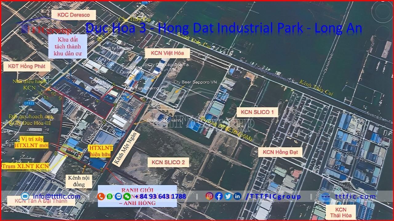 Overview photo of Duc Hoa 3 - Hong Dat Industrial Park -TTTFIC Group