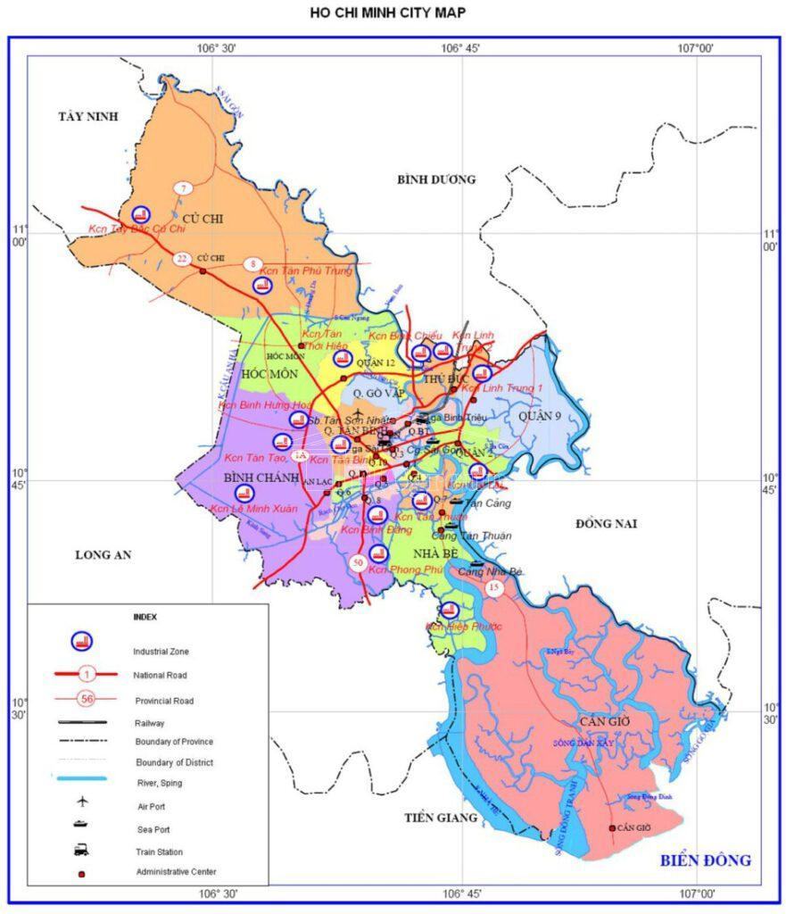 Master Plan of Industrial Zones in Ho Chi Minh City - TTTFIC Group