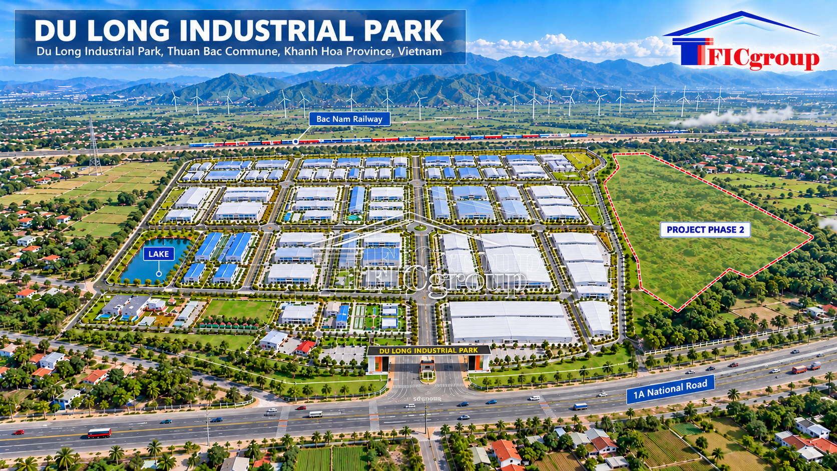 Du Long Industrial Park, Khanh Hoa, Vietnam | TTTFIC Group