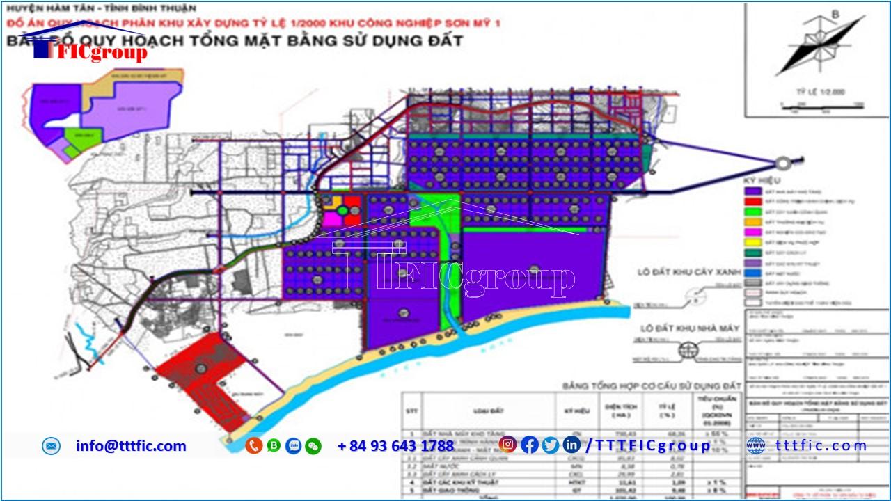 Son My 1 Industrial Park - Binh Thuan Province - TTTFIC Group