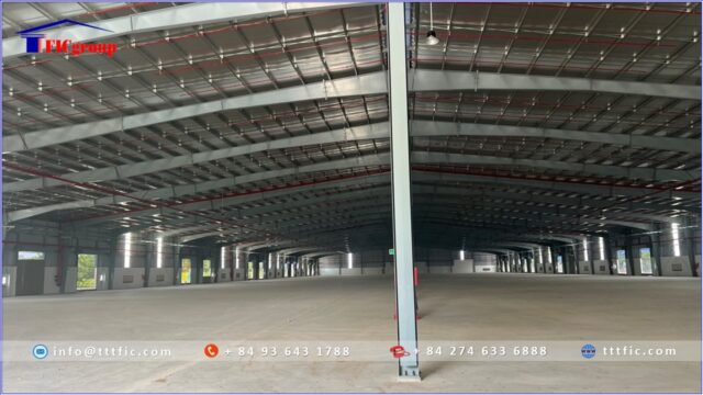 Factory for lease in IMG Phuoc Dong Industrial Park