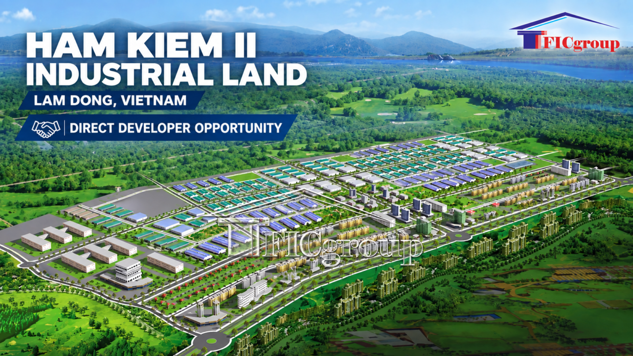 Ham Kiem II Industrial Land for Sale – Lam Dong