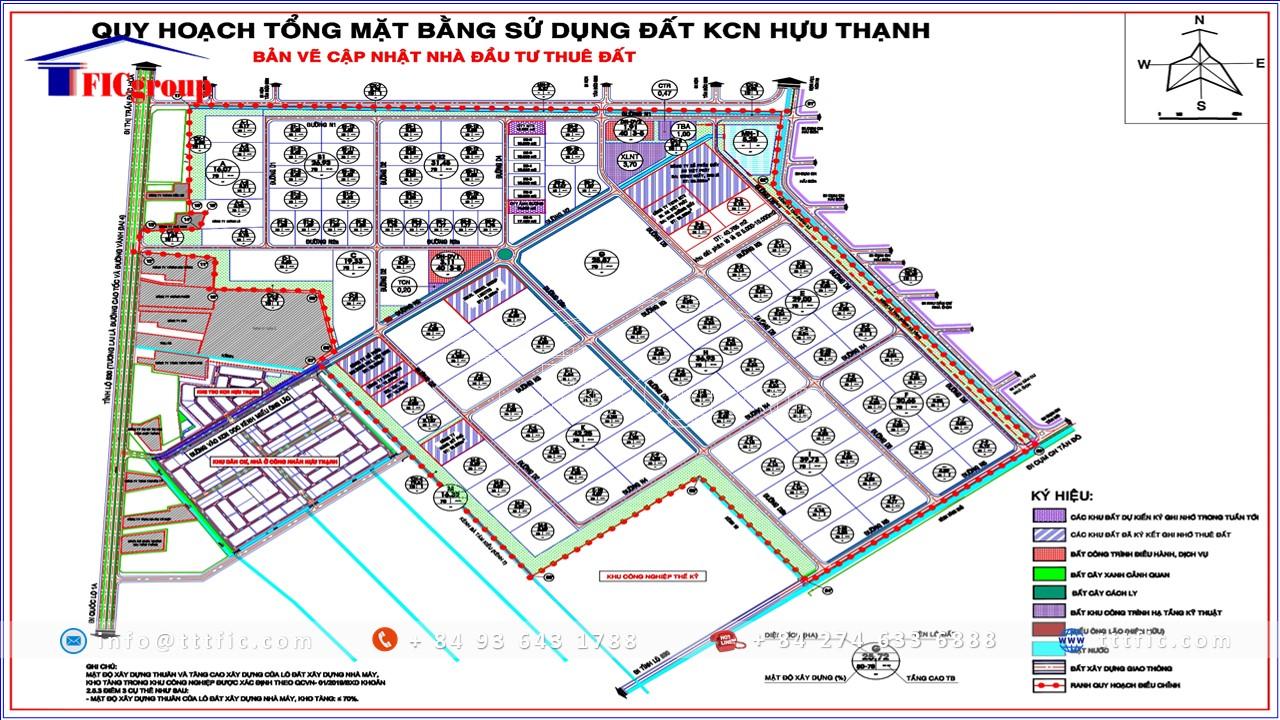 Huu Thanh Industrial Park - Long An Province - TTTFIC Group
