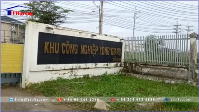 For sale: Land in Long Giang Industrial Park - Tien Giang