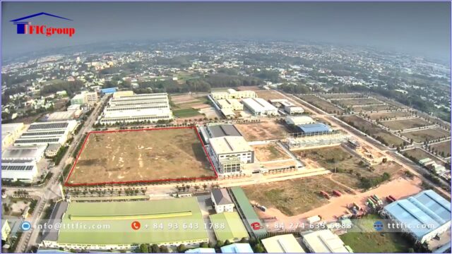 Land for sale in Song Than 3 Industrial Park