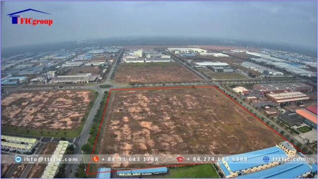 Selling vacant land at VSIP 2A intended for leather shoe production