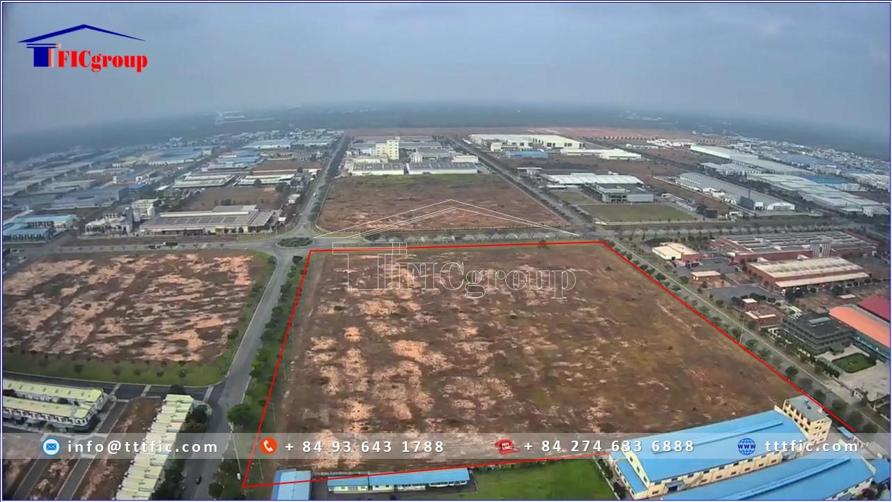 Selling vacant land at VSIP 2A intended for leather shoe production
