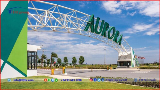 Rang Dong Textile & Garment Industrial Park – AURORA, former Nam Dinh, now Ninh Binh Province, Vietnam