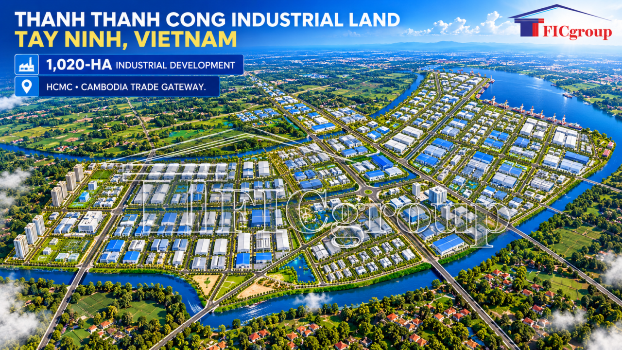 Thanh Thanh Cong Industrial Land for Sale – Tay Ninh