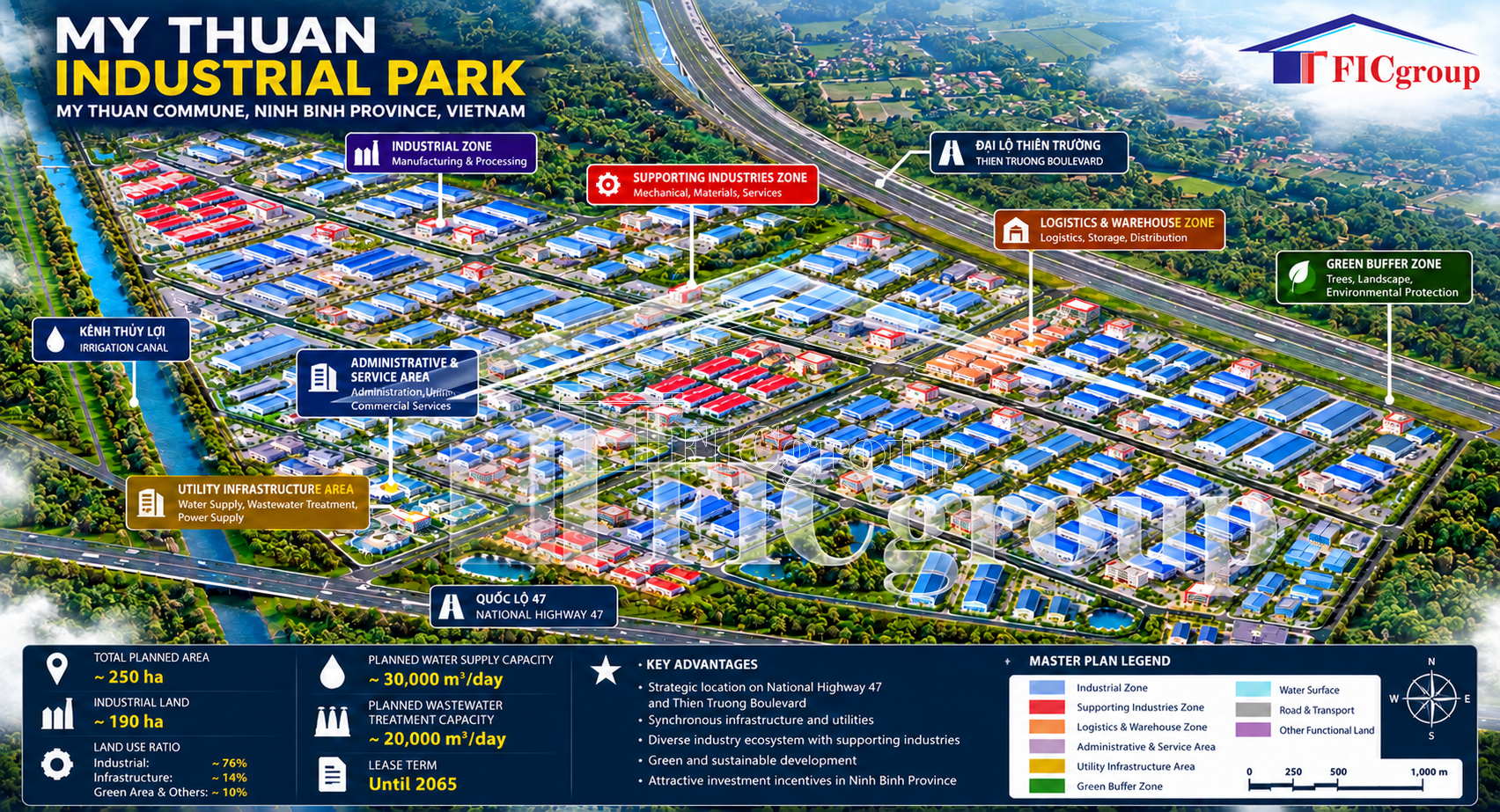 My Thuan Industrial Park, Ninh Binh, Vietnam – TTTFIC Group