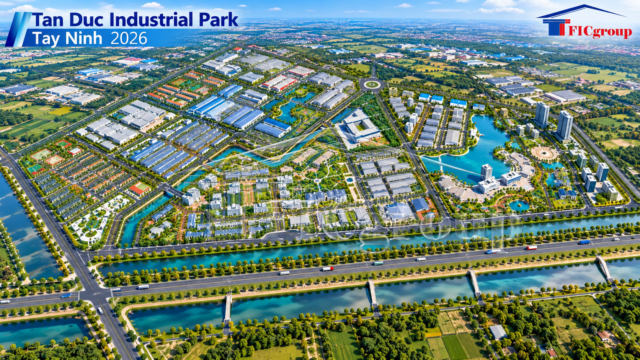 Tan Duc Industrial Park Tay Ninh Province Vietnam – 3D masterplan by TTTFIC Group