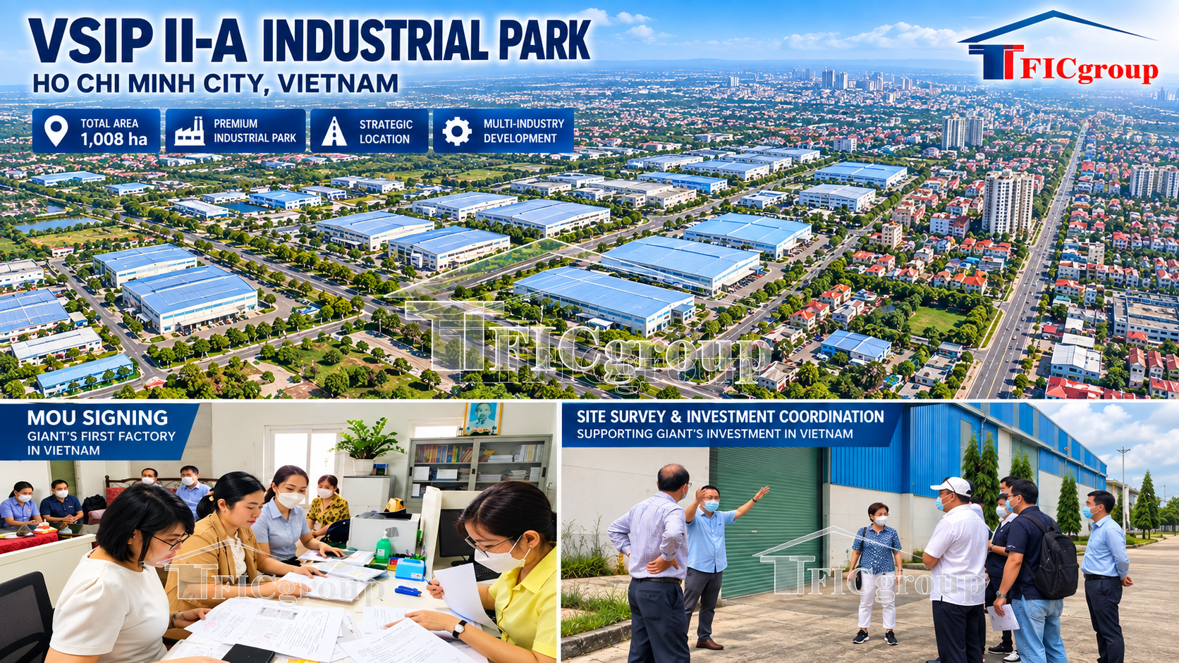 VSIP II-A Industrial Park, Ho Chi Minh City, Vietnam | TTTFIC Group