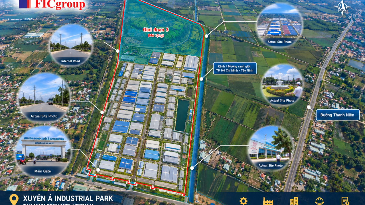 Xuyen A Industrial Park, Tay Ninh, Vietnam | TTTFIC Group