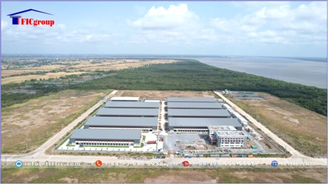 Gia Thuan 1 Industrial Cluster - Tien Giang Province aerial view – Dong Thap, Vietnam