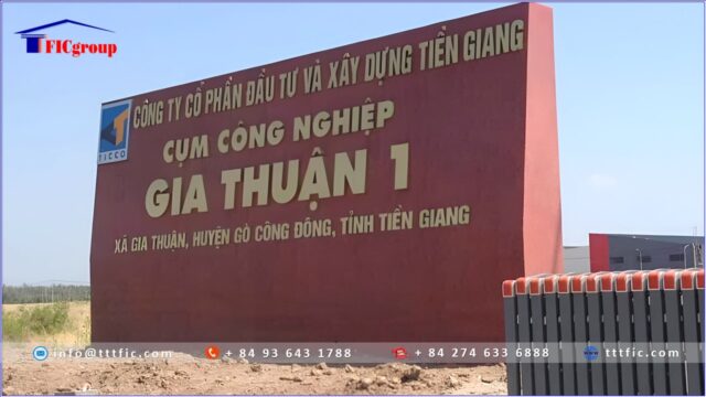 Main Gate - Gia Thuan 1 Industrial Cluster - Tien Giang Province – Dong Thap, Vietnam