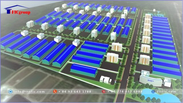 Overview Map of Gia Thuan 1 Industrial Cluster - Tien Giang – Dong Thap, Vietnam