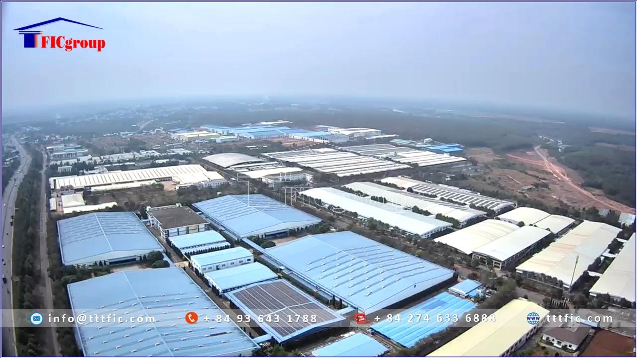 Overview of Bac Dong Phu Industrial Park - Binh Phuoc Province - TTTFIC Group