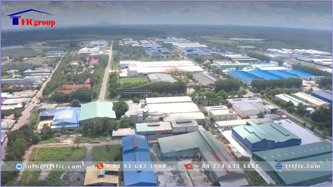 Overview of Chon Thanh Industrial Park - Binh Phuoc Province - TTTFIC Group