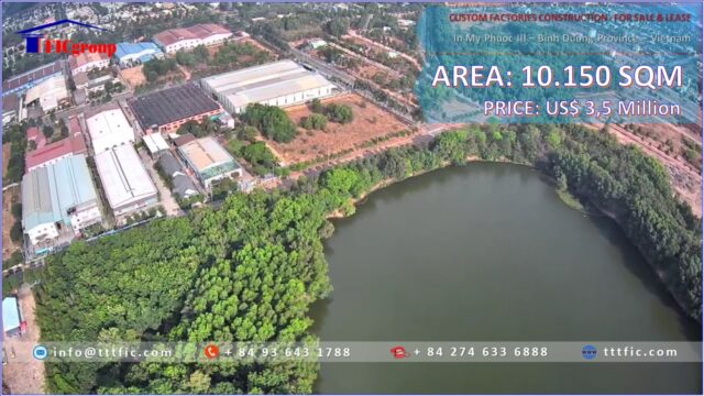 Factories for sale at My Phuoc 3 Industrial Park