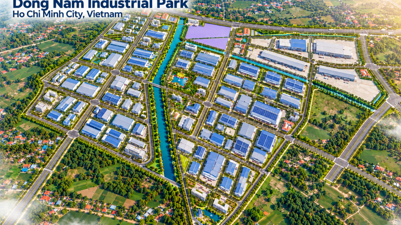 Ready-Built Factory for Lease at Dong Nam Industrial Park