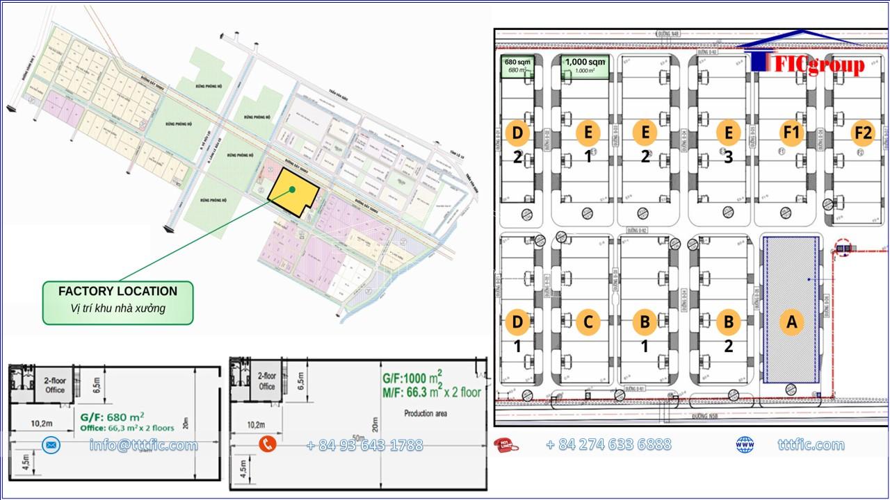 Factory For Lease - Le Minh Xuan 3 Industrial Park - HCMC - TTTFIC Group