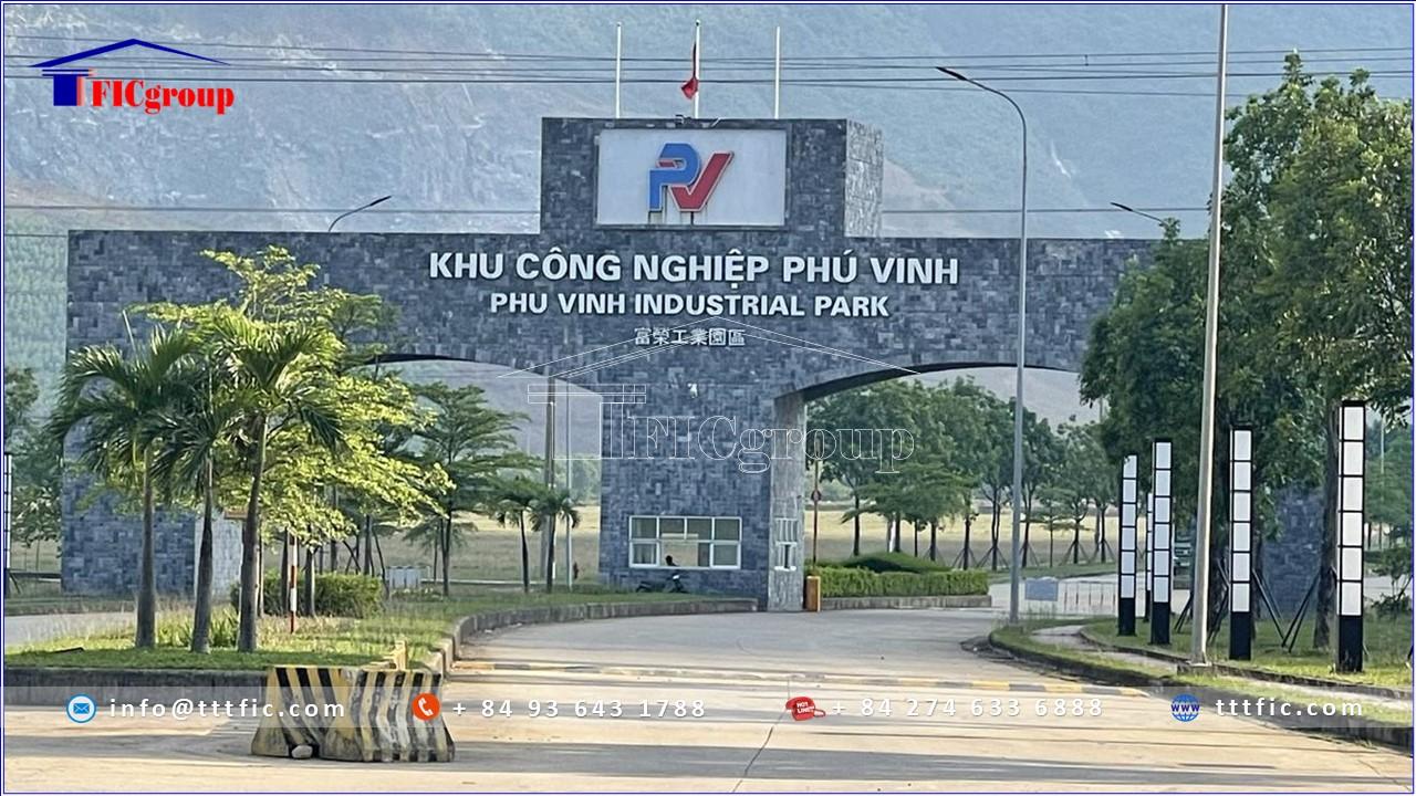 Land for sale in Phu Vinh Industrial Park - Ha Tinh - TTTFIC Group