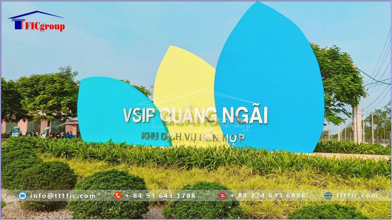 Land for sale in VSIP Industrial Park - Quang Ngai - TTTFIC Group
