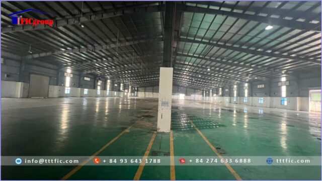 Factory fos Lease in Song Than 3 Industrial Park - HCMC - TTTFIC Group