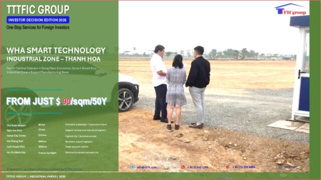 WHA Smart Technology Industrial Zone – Thanh Hoa, Vietnam