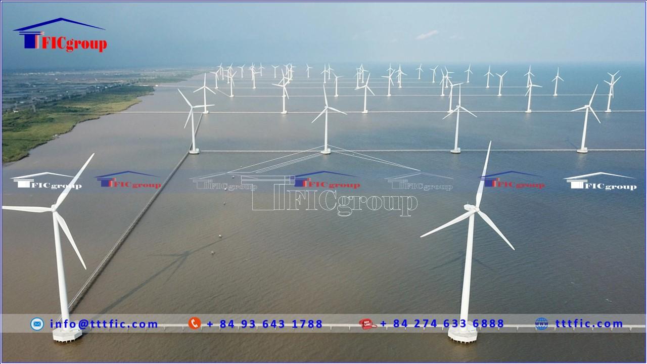 Offshore wind power in former Bac Lieu, now Ca Mau Province, Vietnam – TTTFIC Group