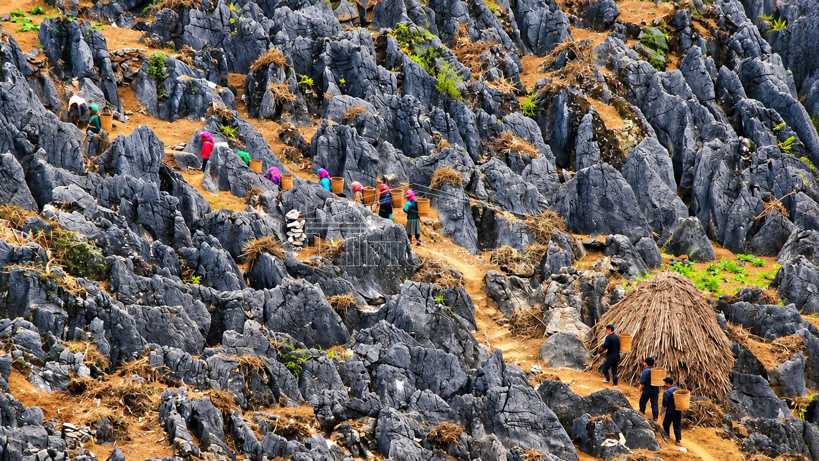 Dong Van Karst Plateau in Tuyen Quang Province, Vietnam