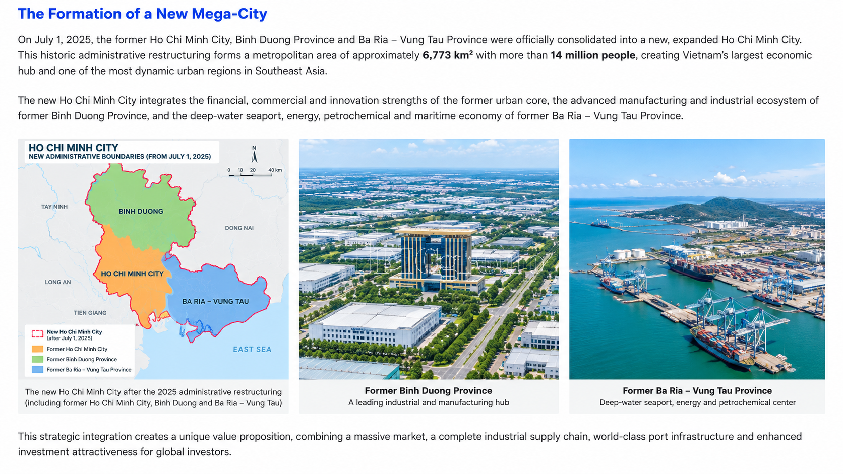 Ho Chi Minh City 2026 new mega-city formation after the administrative merger – TTTFIC Group