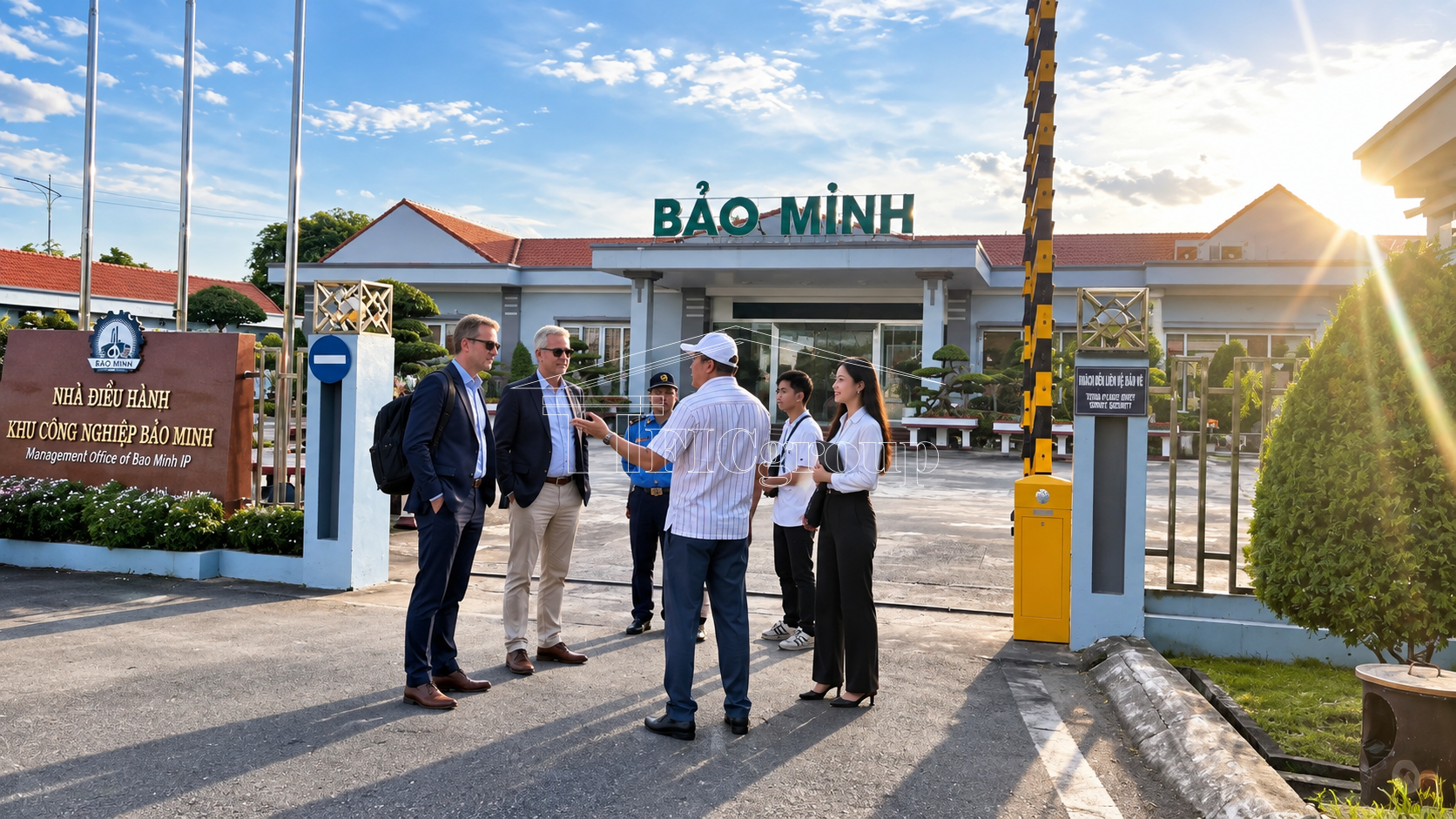 TTTFIC Group leading international investors on a site visit to Bao Minh Industrial Park, Vietnam