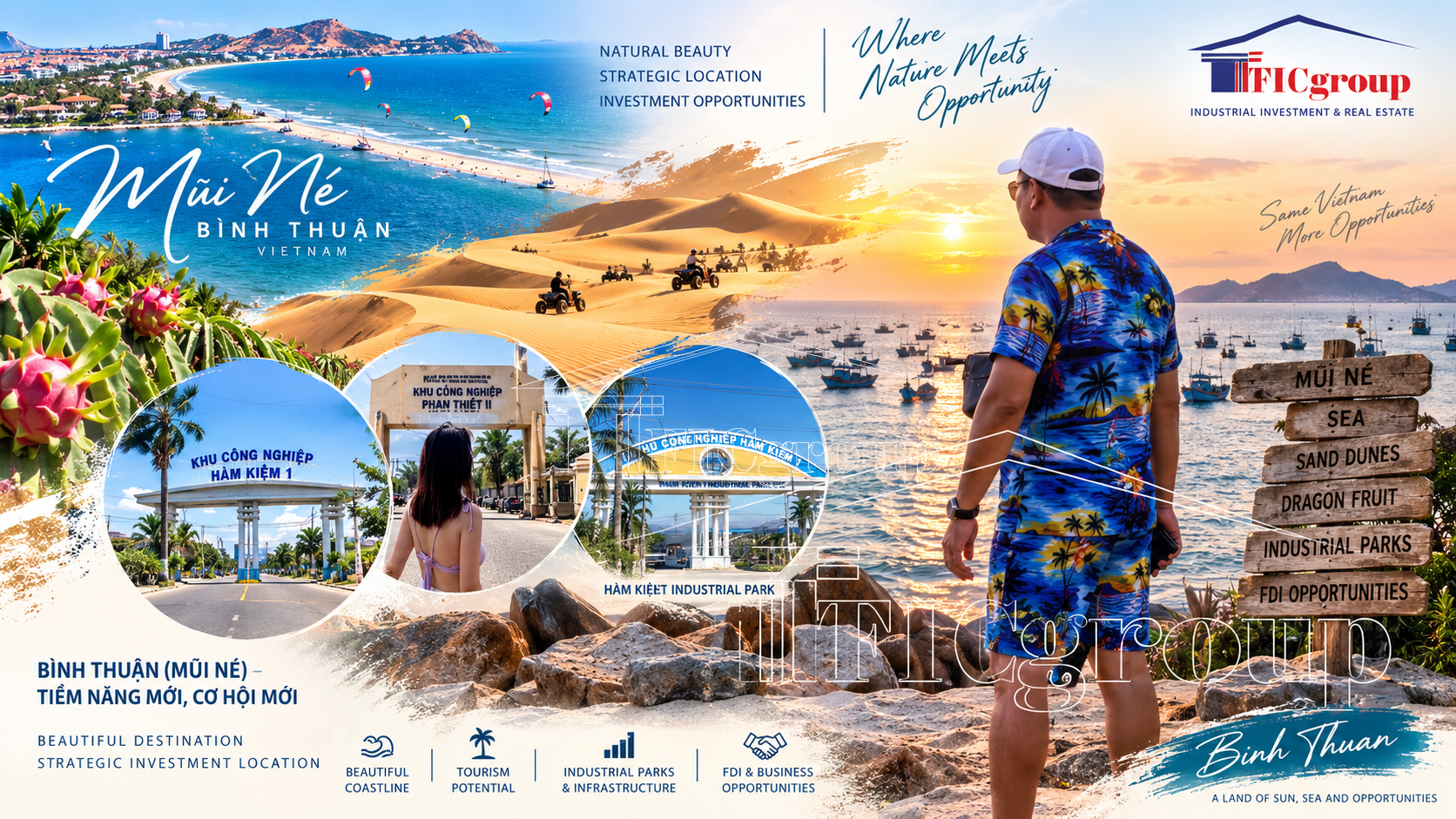 Binh Thuan Mui Ne Vietnam – industrial parks, tourism and investment opportunities – TTTFIC Group