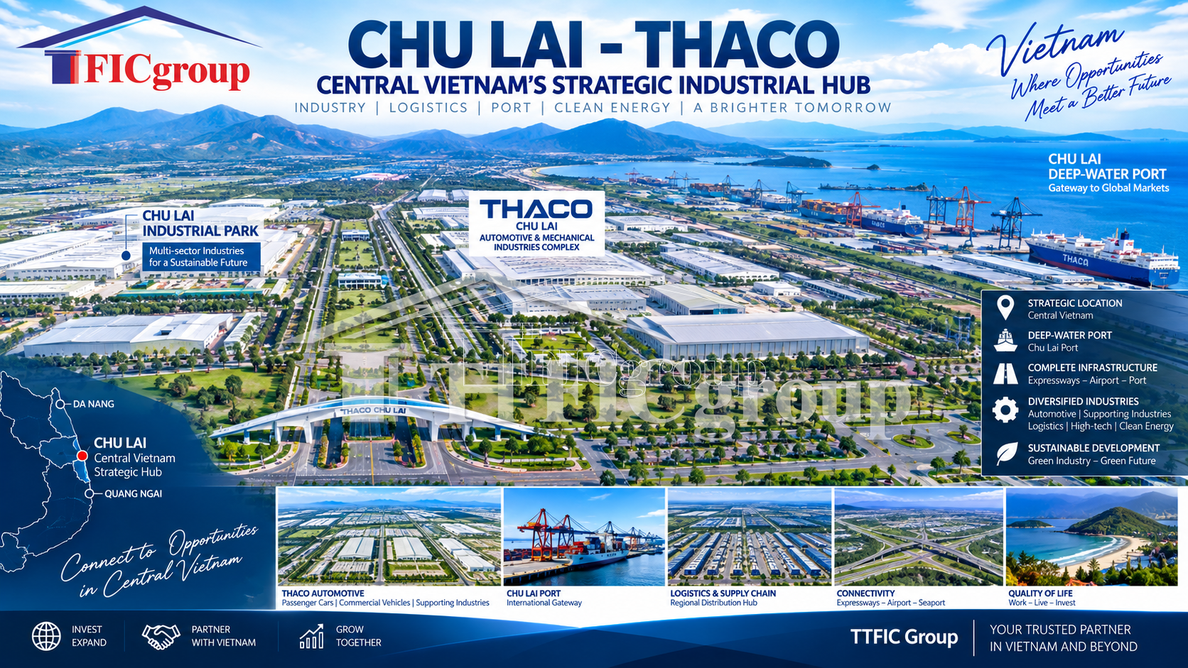 Chu Lai THACO Industrial Park Da Nang Vietnam 2026 – TTTFIC Group