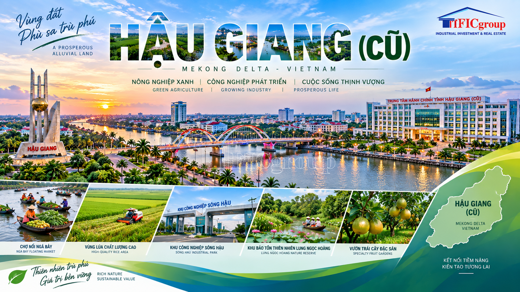Former Hau Giang Province Vietnam – industrial investment, agriculture and Mekong Delta connectivity