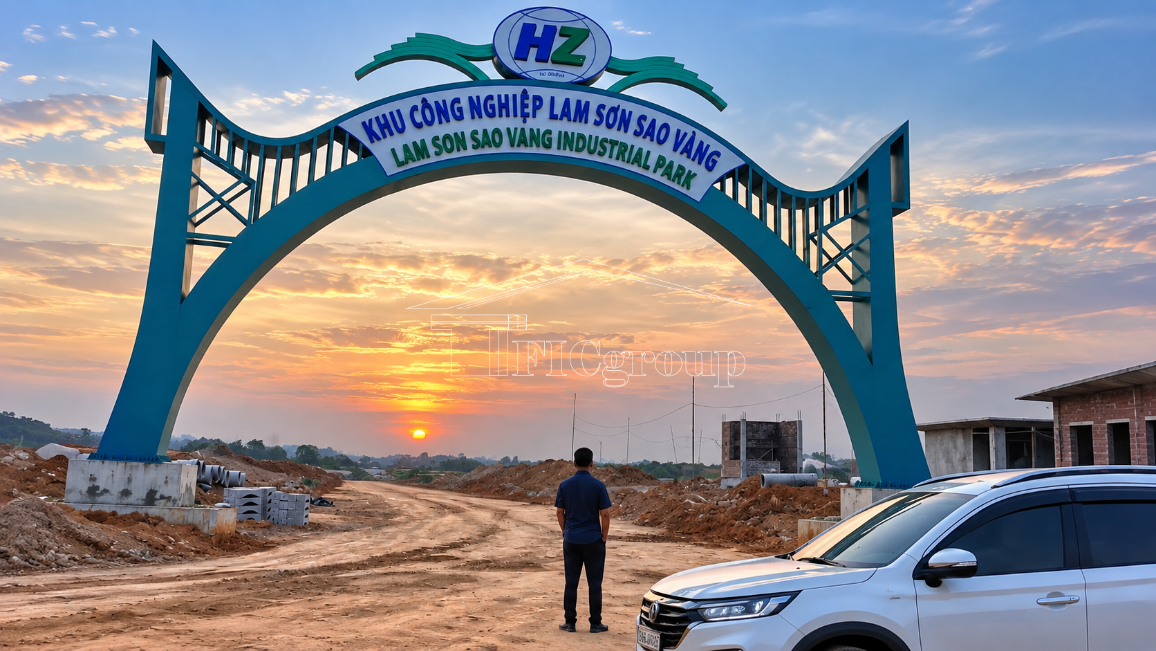 Lam Son Sao Vang Industrial Park Thanh Hoa site visit – TTTFIC Group