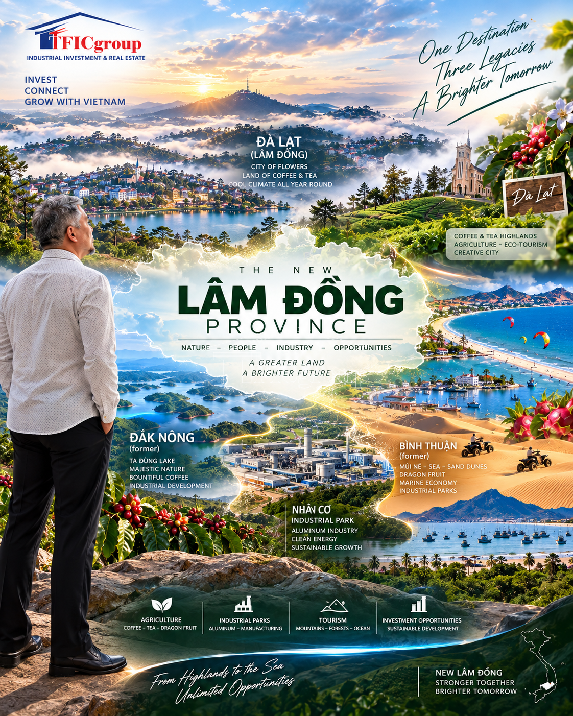 New Lam Dong Province Vietnam 2026 – tourism, agriculture, industrial parks and investment opportunities