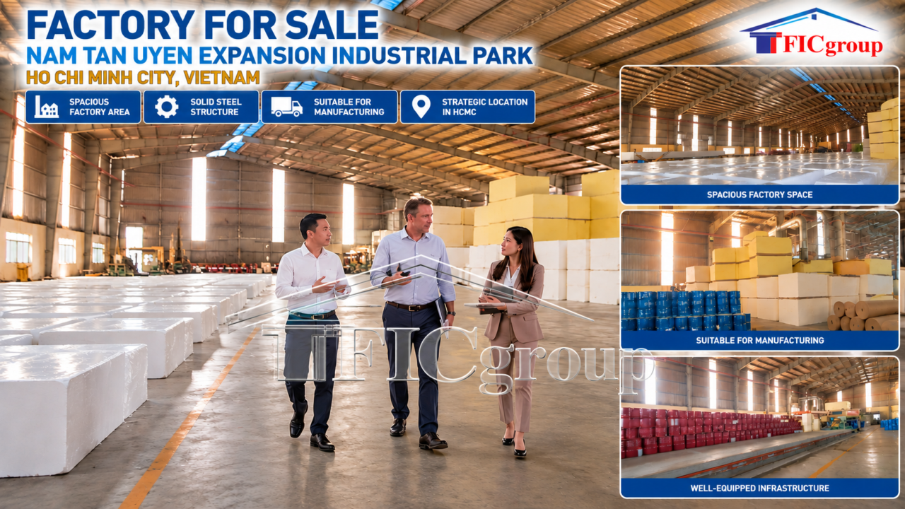 Factory for Sale Nam Tan Uyen Expansion – 15000 sqm