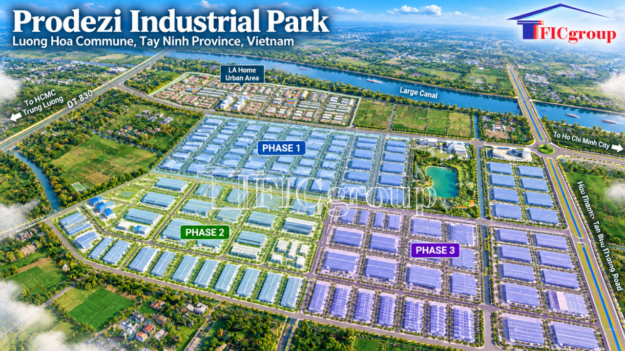 Prodezi Industrial Park - Tay Ninh Province - Vietnam